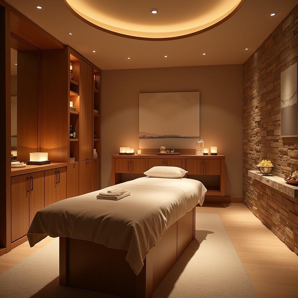 Tranquil Spa Treatment Room at The Windflower Resort