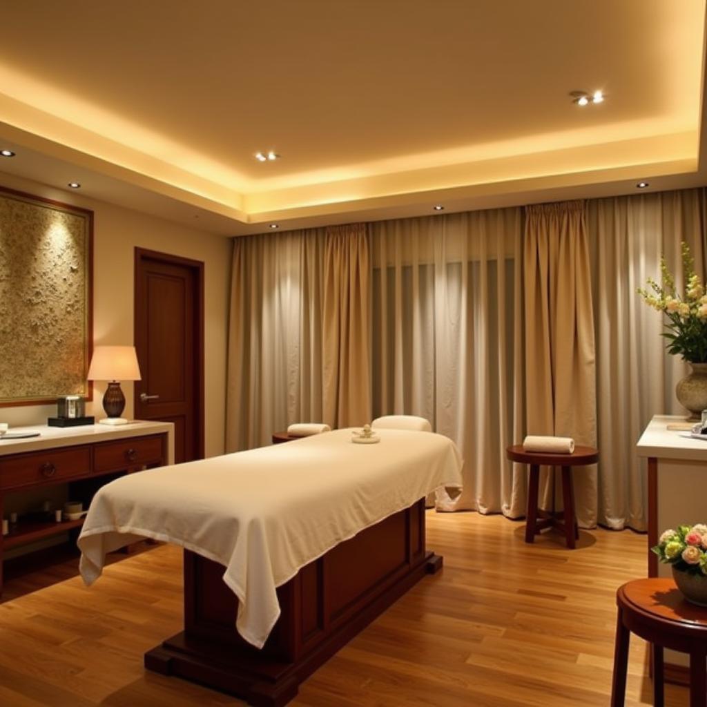 9 Hills Spa Powai Treatment Room