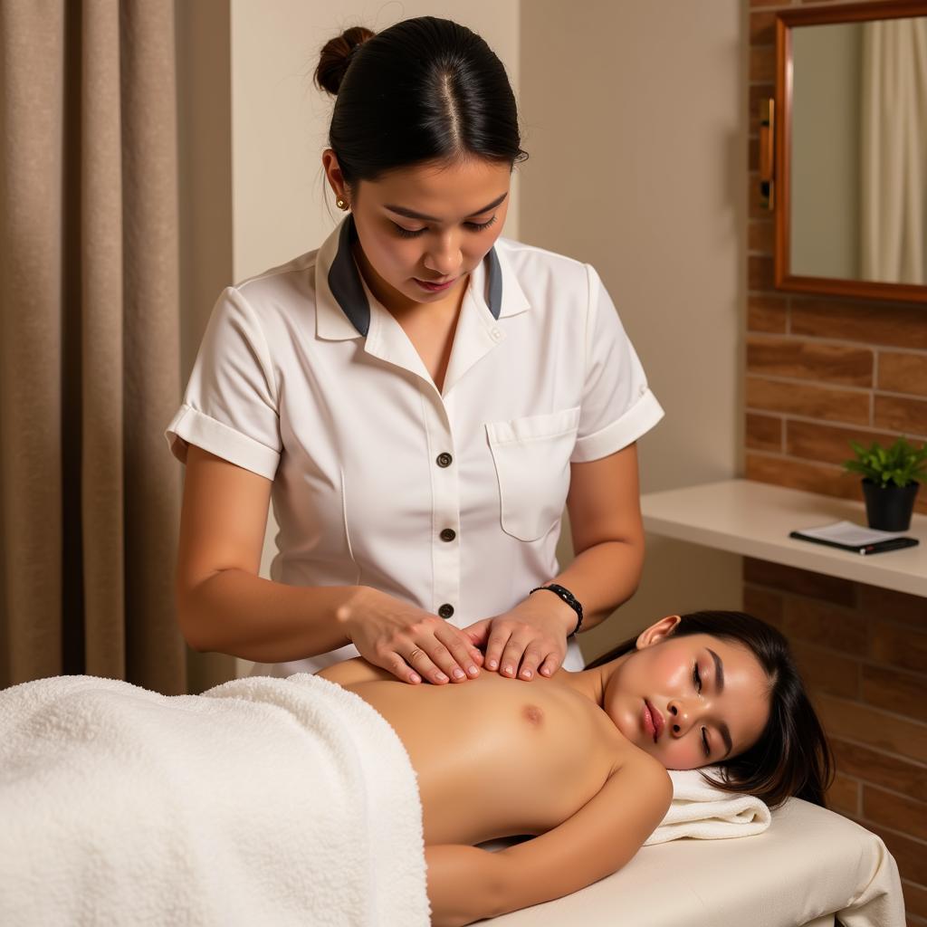 Relaxing Massage at Aaspire Beauty Spa Fortune