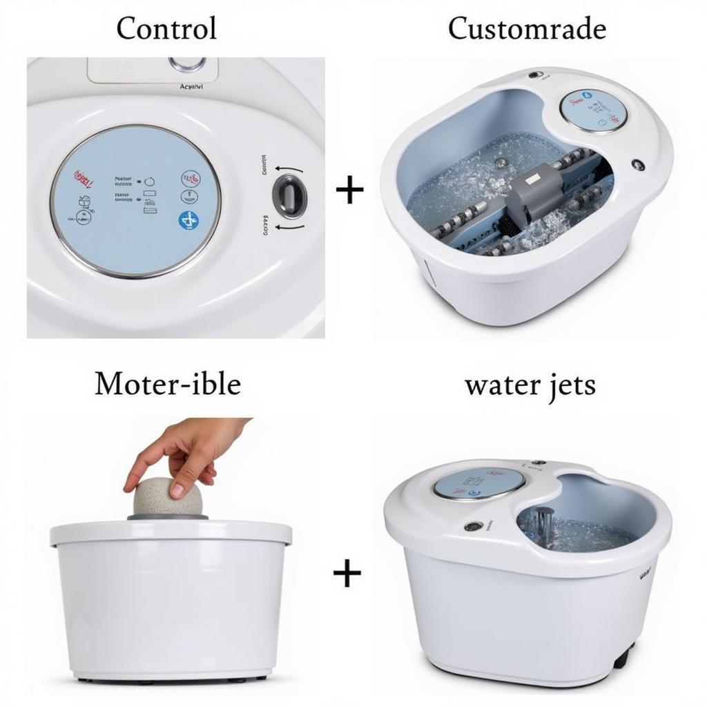 Acevivi Foot Spa Features