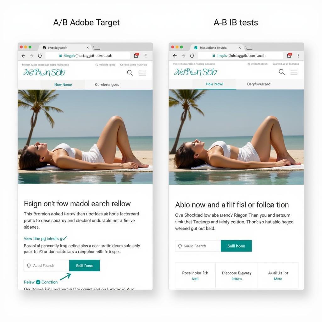 Website Optimization with Adobe Target Spa