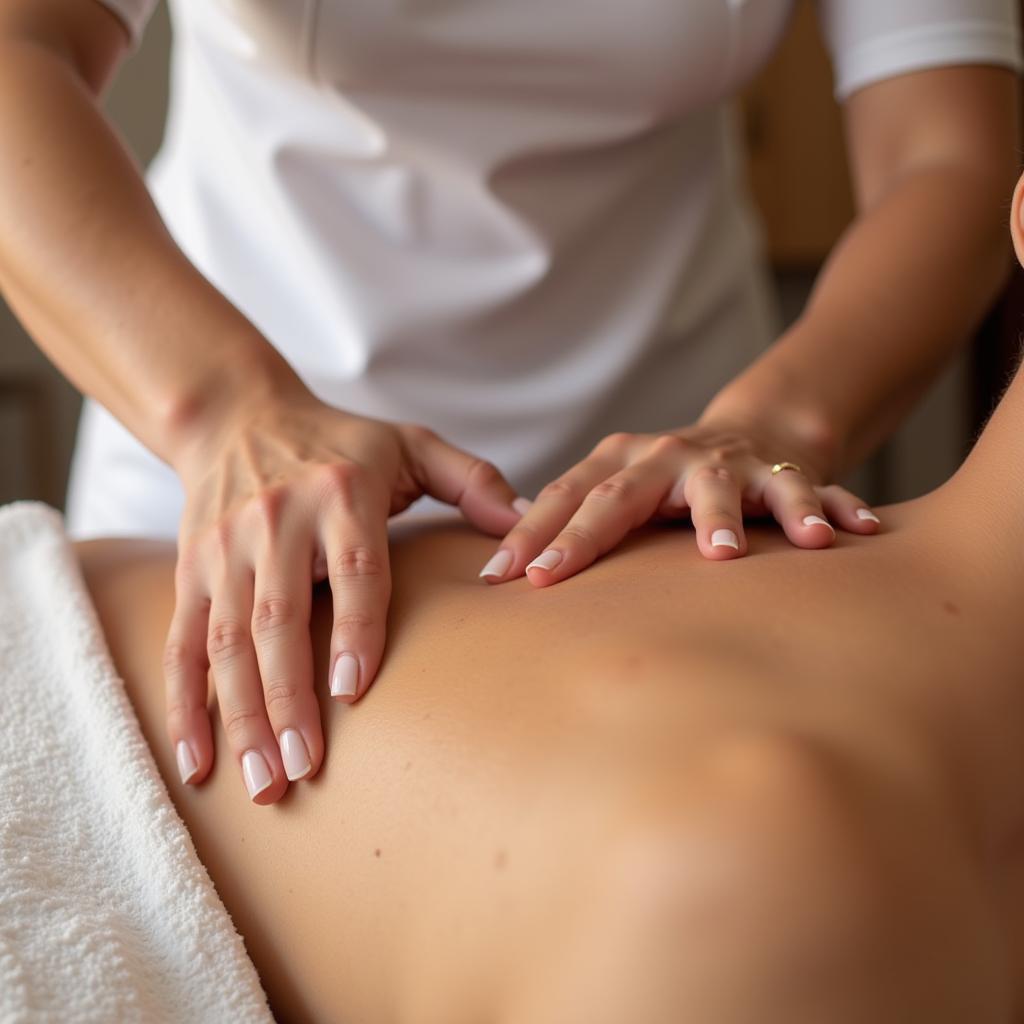 Soothing Massage Therapy at Afford Park Spa