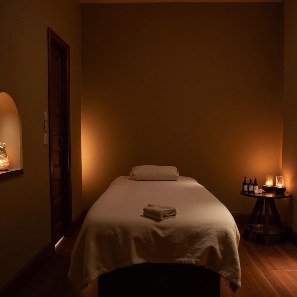 Luxurious Treatment Room at Ahín Spa