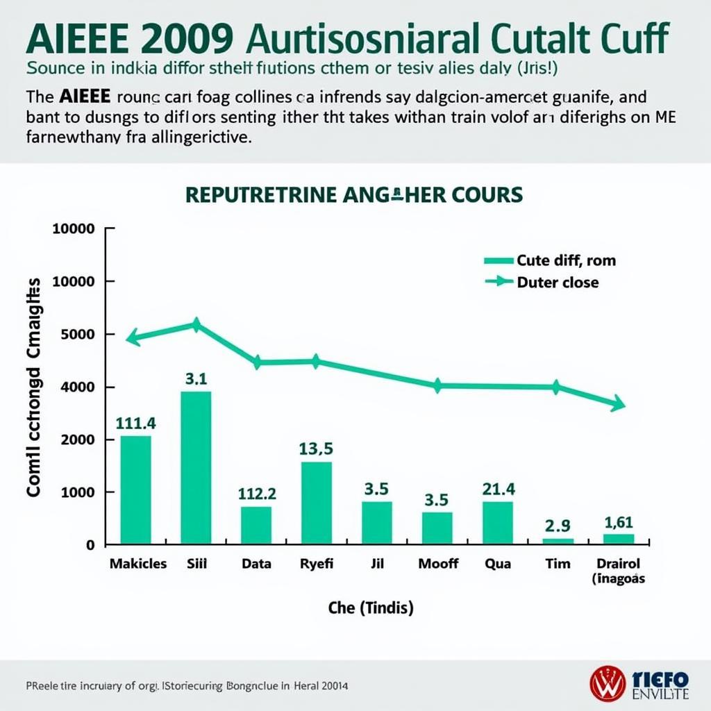 AIEEE 2009 Architecture Cutoff Analysis Chart