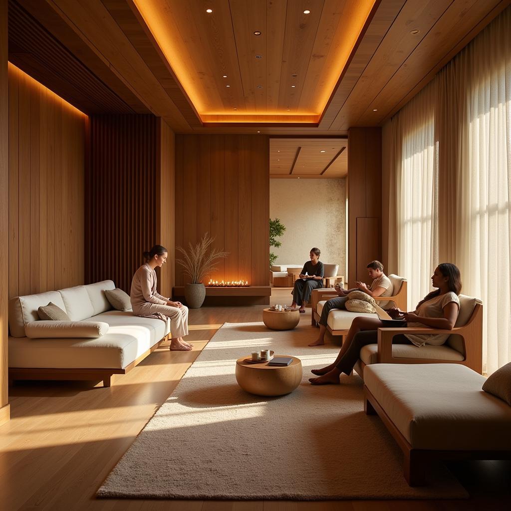 Akasha Spa Relaxation Area