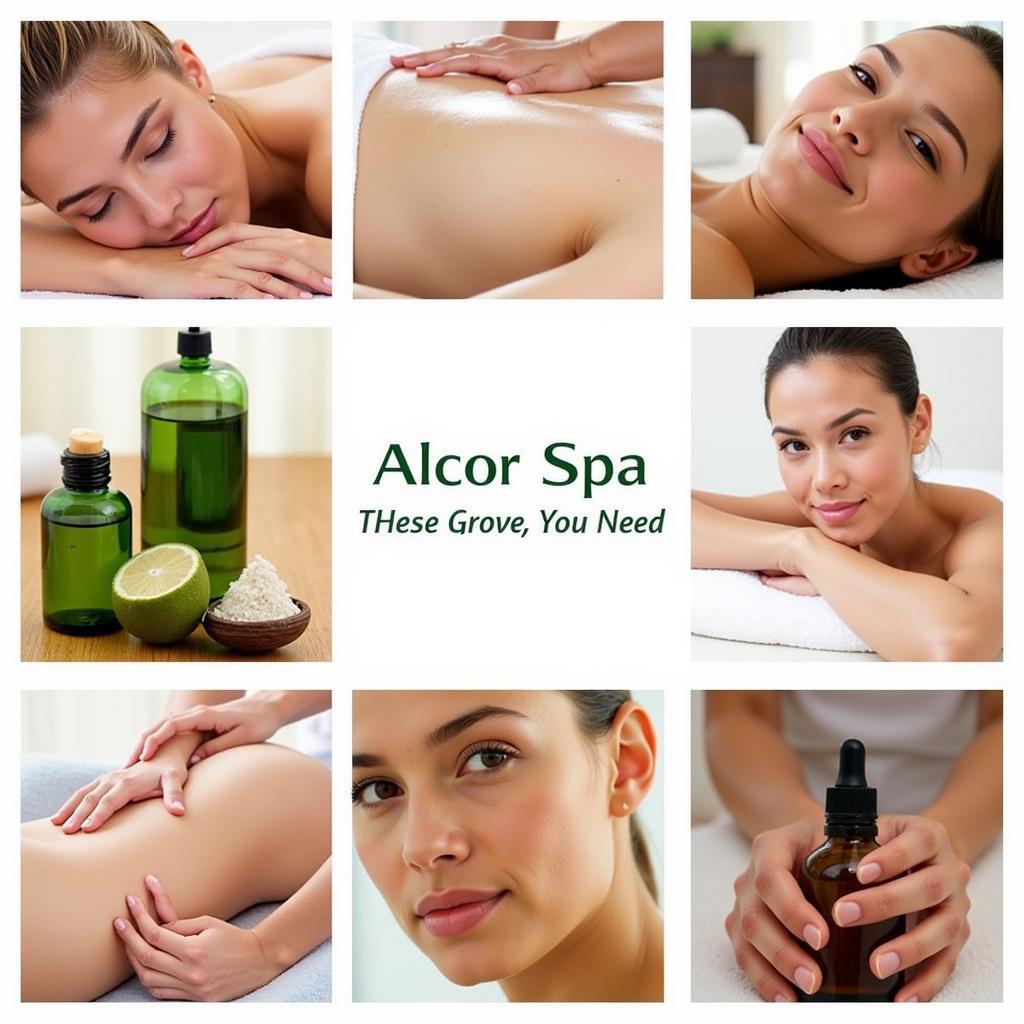 Variety of Alcor Spa Treatments