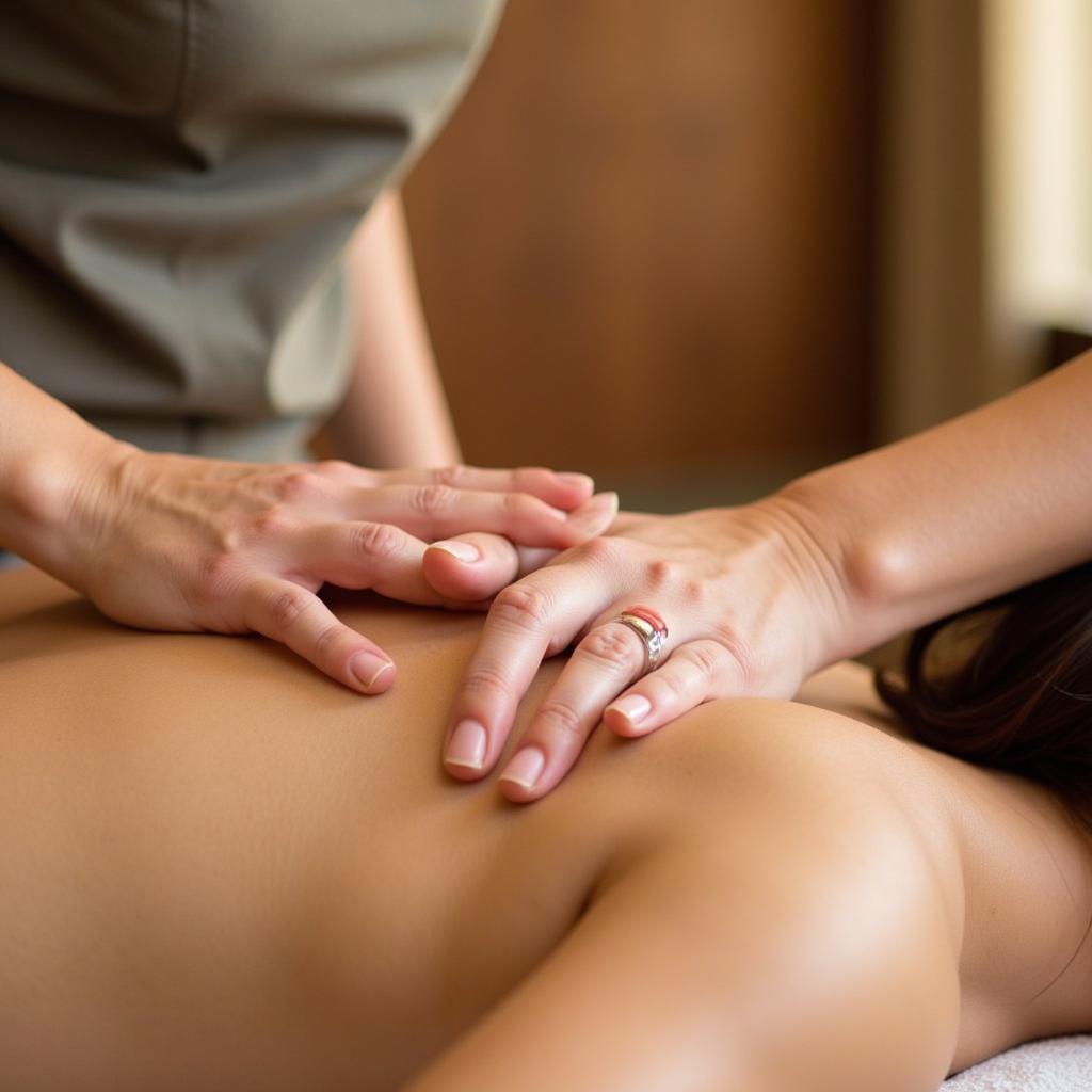 Soothing Massage Therapy at Alexander's Salon & Spa