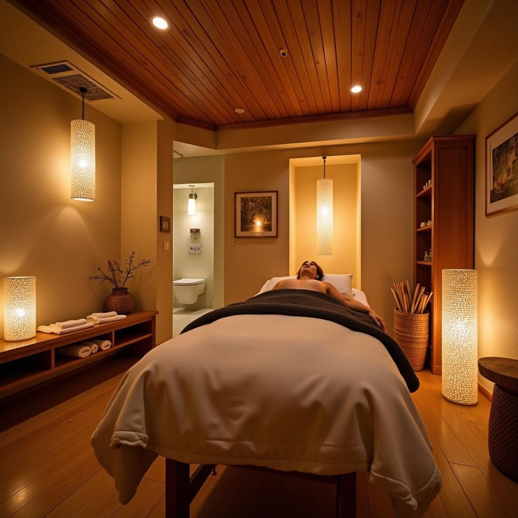 Experience the serenity of Ammara Spa with relaxing treatments