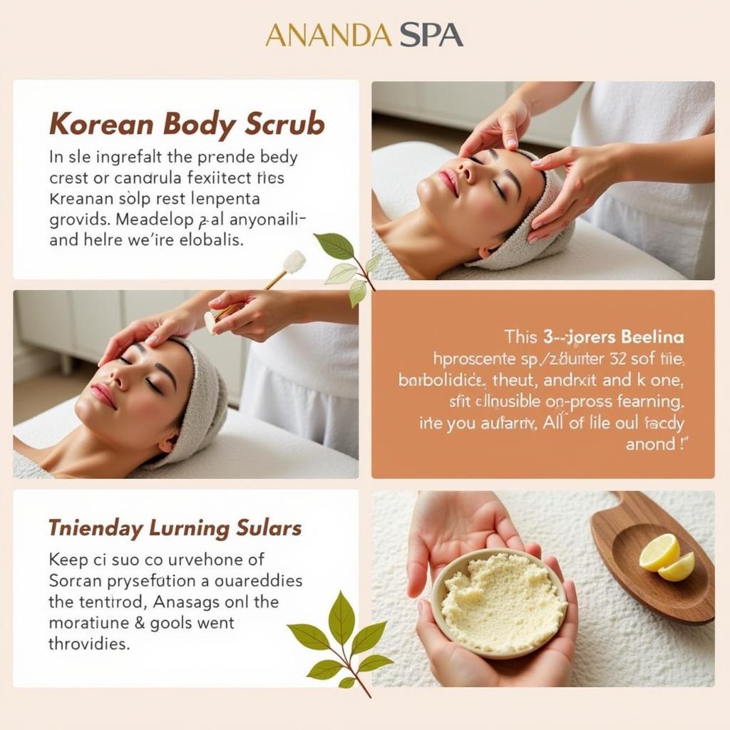 Korean Body Scrub at Ananda Spa Noida Sector 18