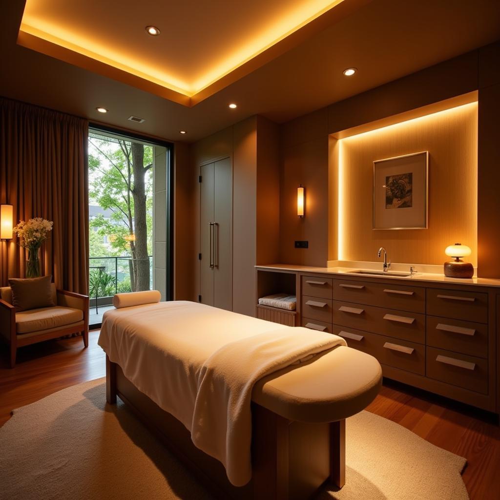 Anantara Bangkok Spa Treatment Room