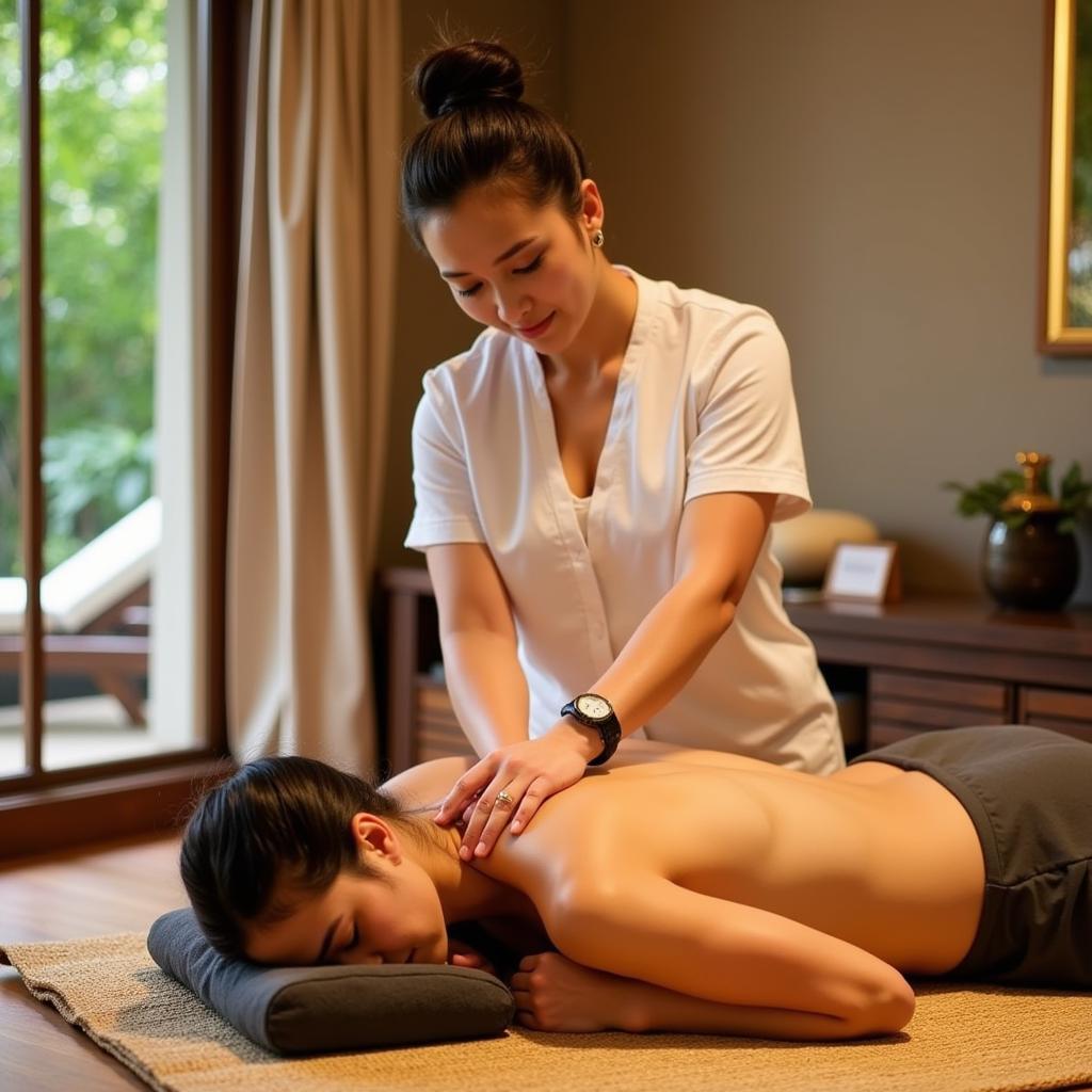 Traditional Thai Massage at Anantara Spa Hua Hin