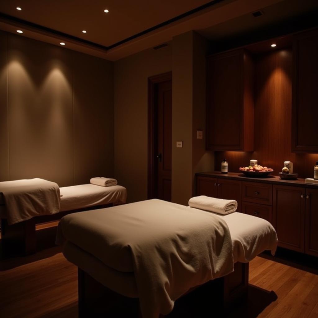 Luxurious Treatment Room at Angsana Oasis Spa and Resort Bangalore