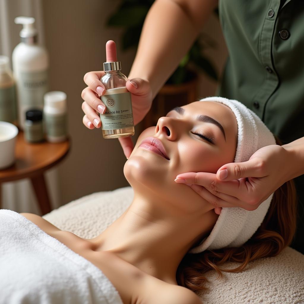 Revitalizing Facial Treatment at Anoo Spa