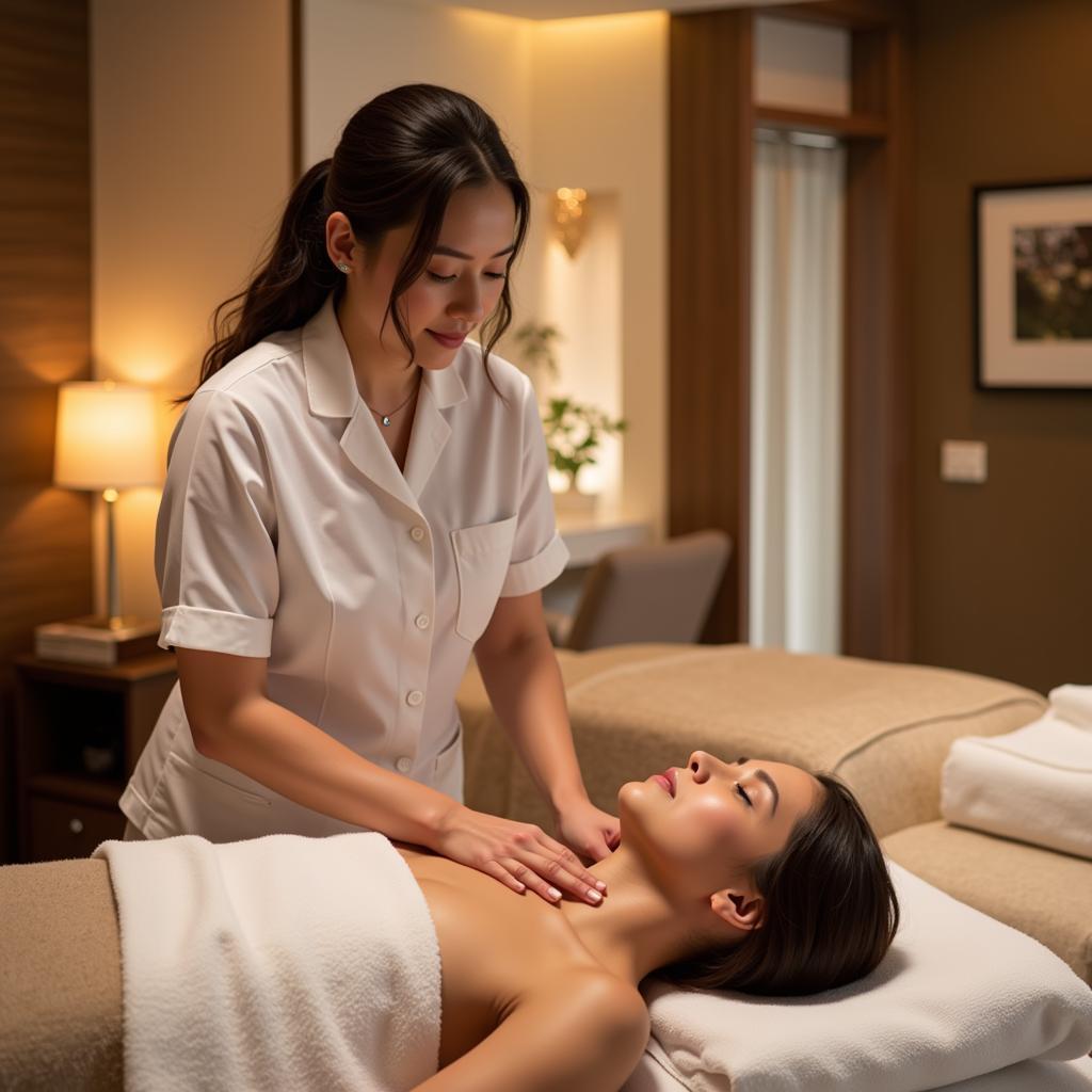 Massage Therapy at Antaara Spa