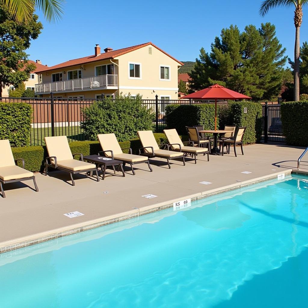 Anticavilla Hotel & Spa Pool Area