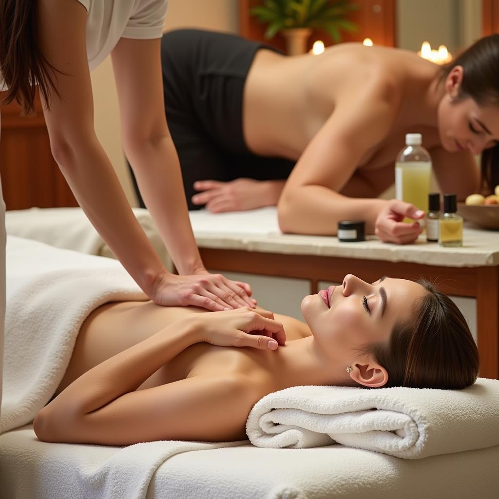 Luxurious spa treatments at Aonang Ayodhaya