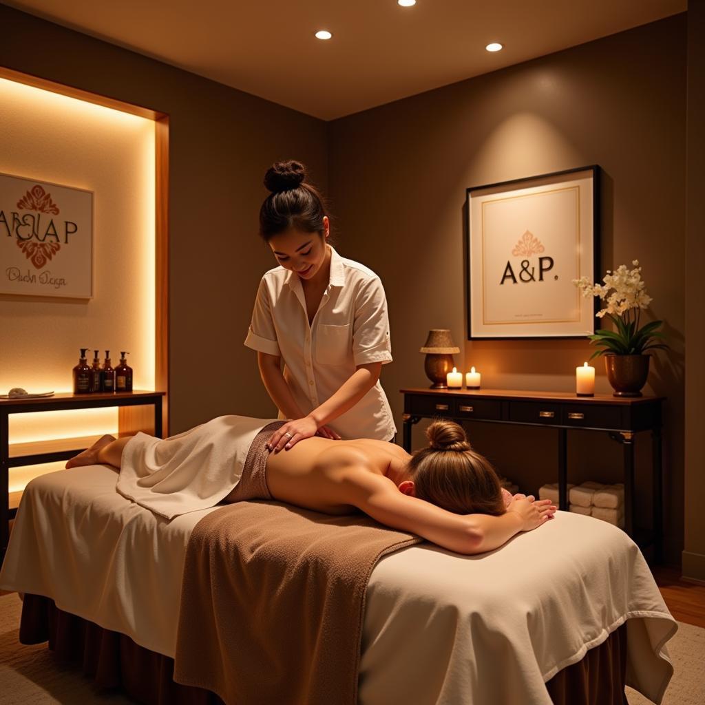 Massage Therapy at A&P Relax Spa