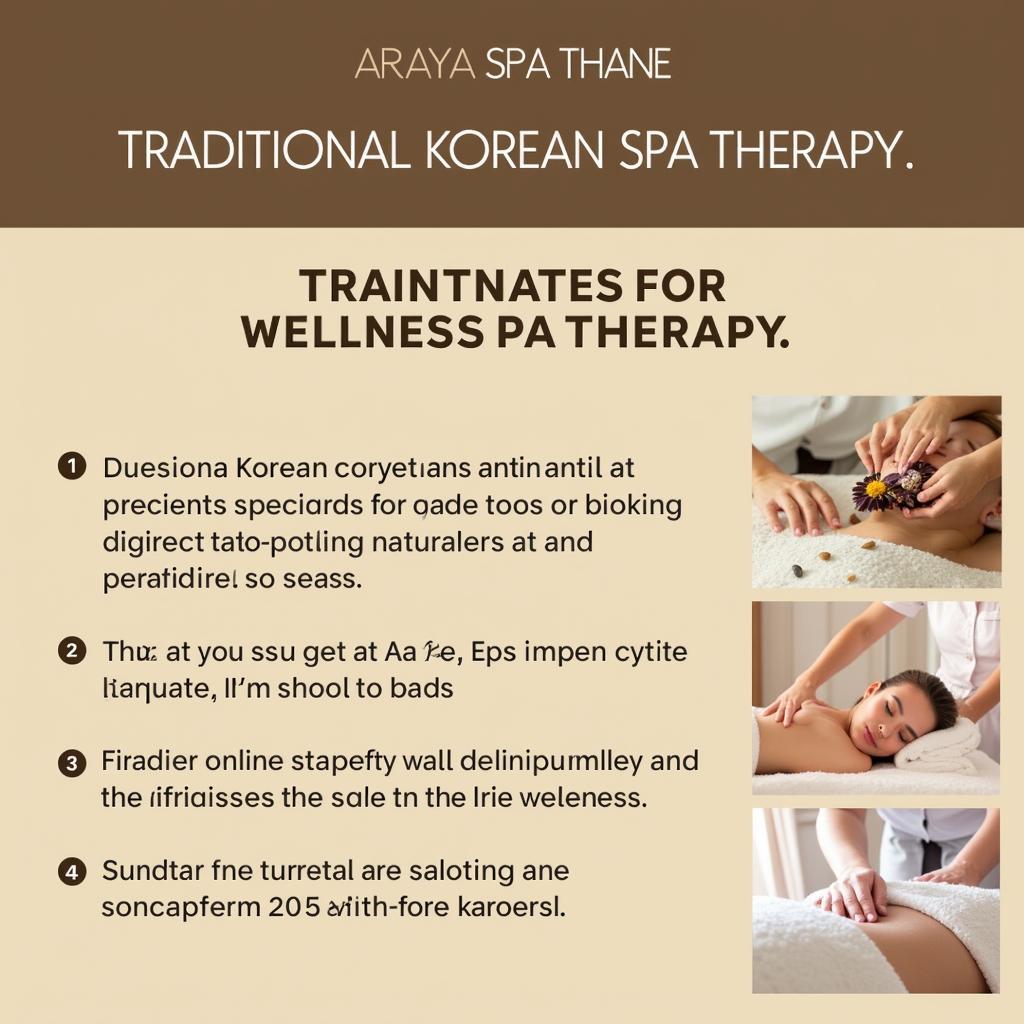 Traditional Korean Spa Therapy at Araya Spa Thane