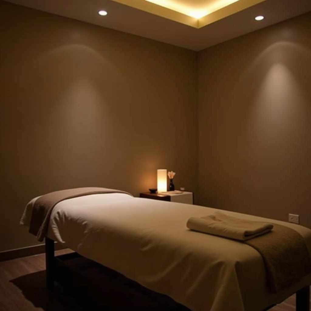 Tranquil Treatment Room at Aromas Spa Borivali