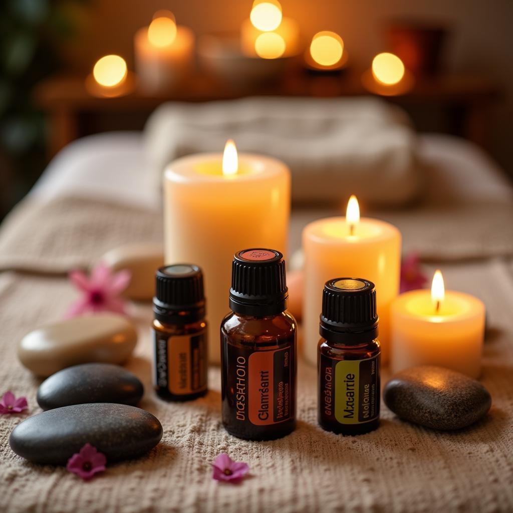 Aromatherapy Massage with Essential Oils