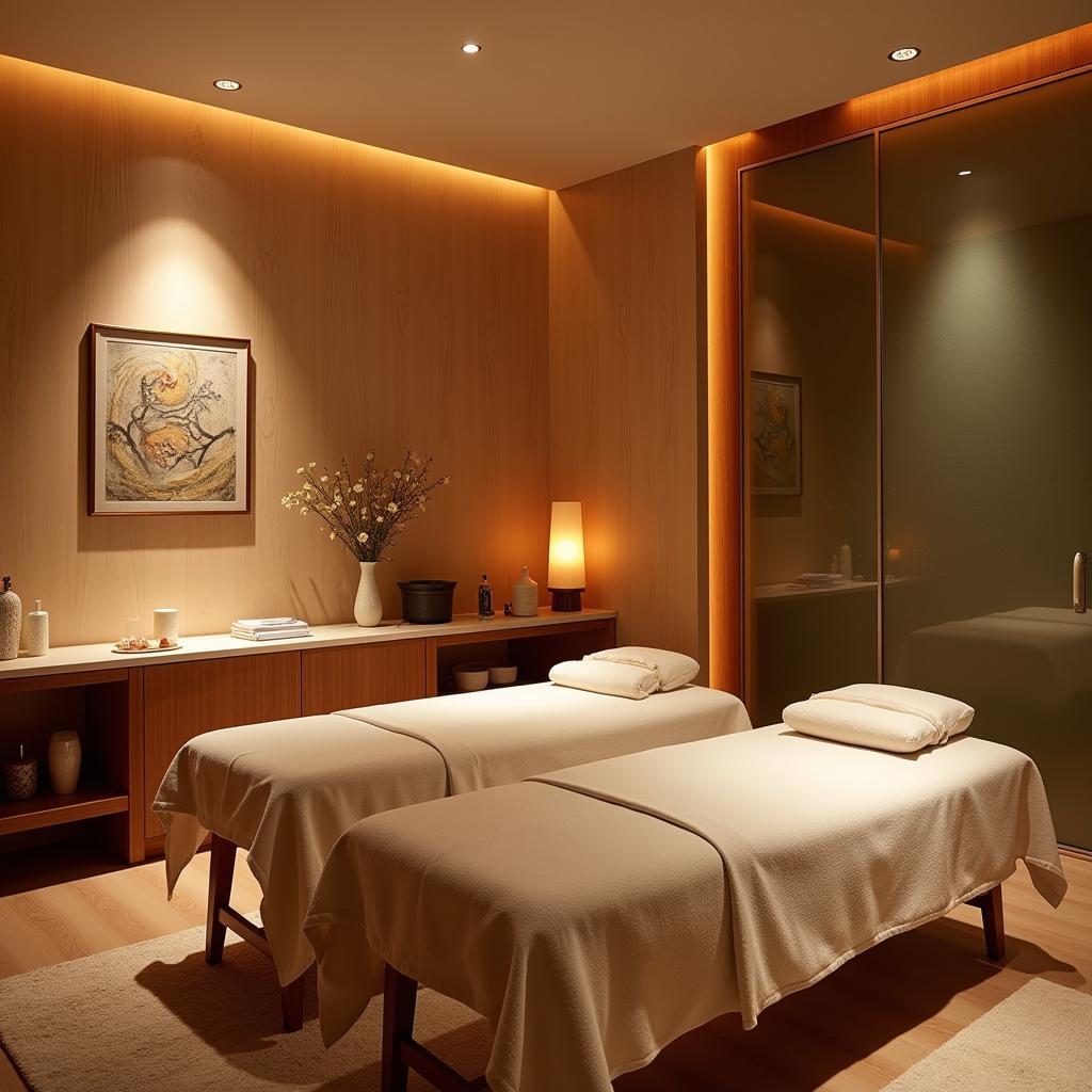 Relaxing Treatment Room at Arouse Spa Indiranagar