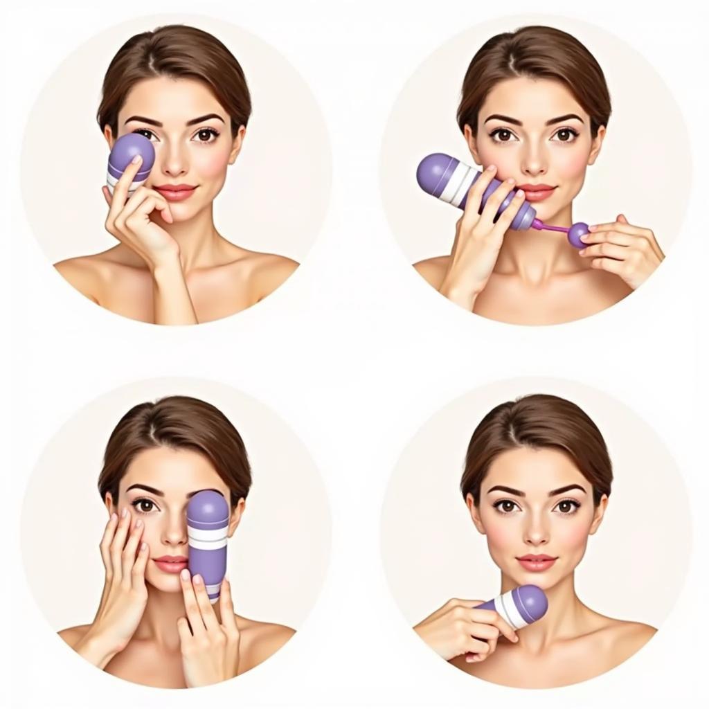 Artistry Derma Spa Facial Massager Application Technique