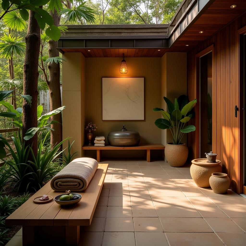 Serene Spa Environment at Ashwin Kerala