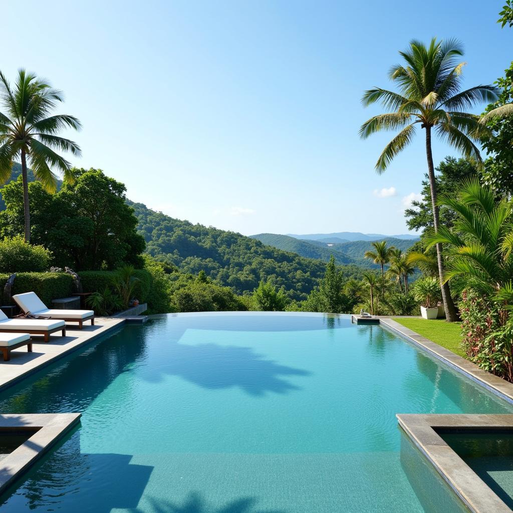 Luxury Pool at Astagina Resort and Spa