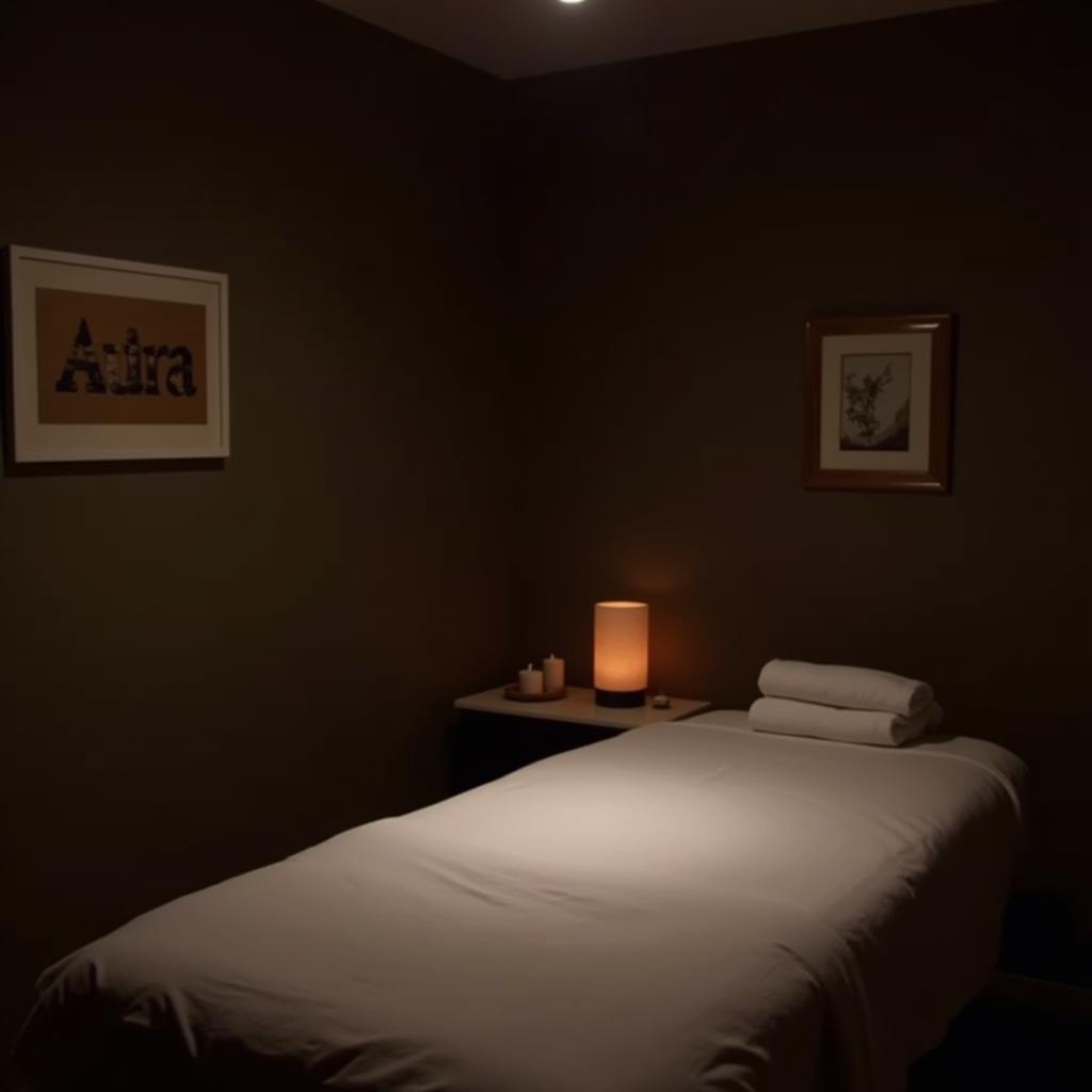 Massage Room at Aura Day Spa South Point Mall