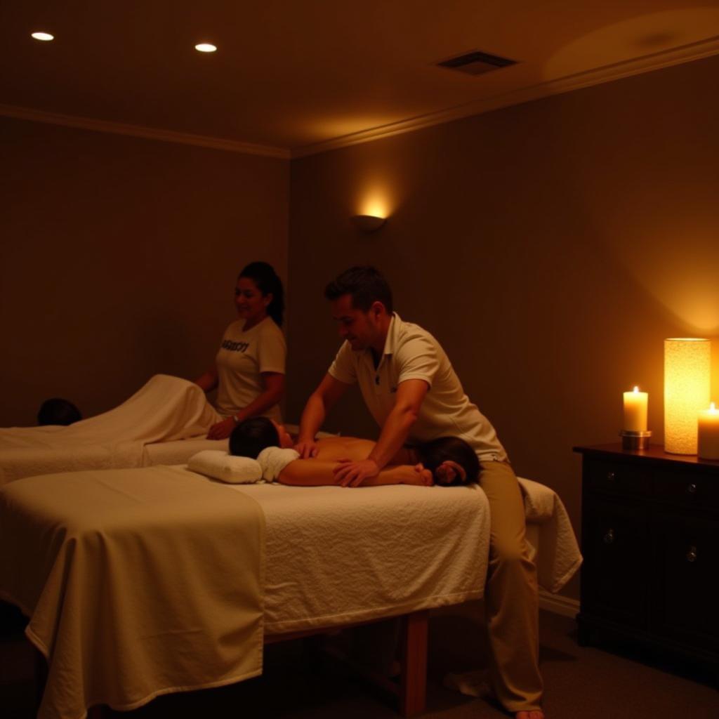 Couple's Massage at Aura Day Spa Patiala