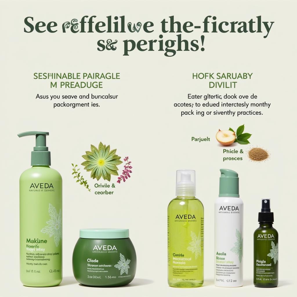 Aveda's Sustainable Products