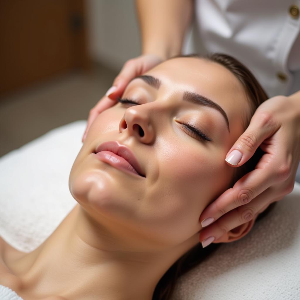 Revitalizing Axepta Spa Facial Massage