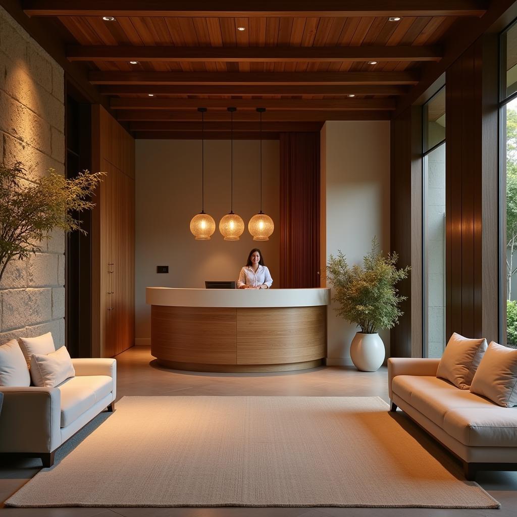 Ayana Spa Baner Reception Area