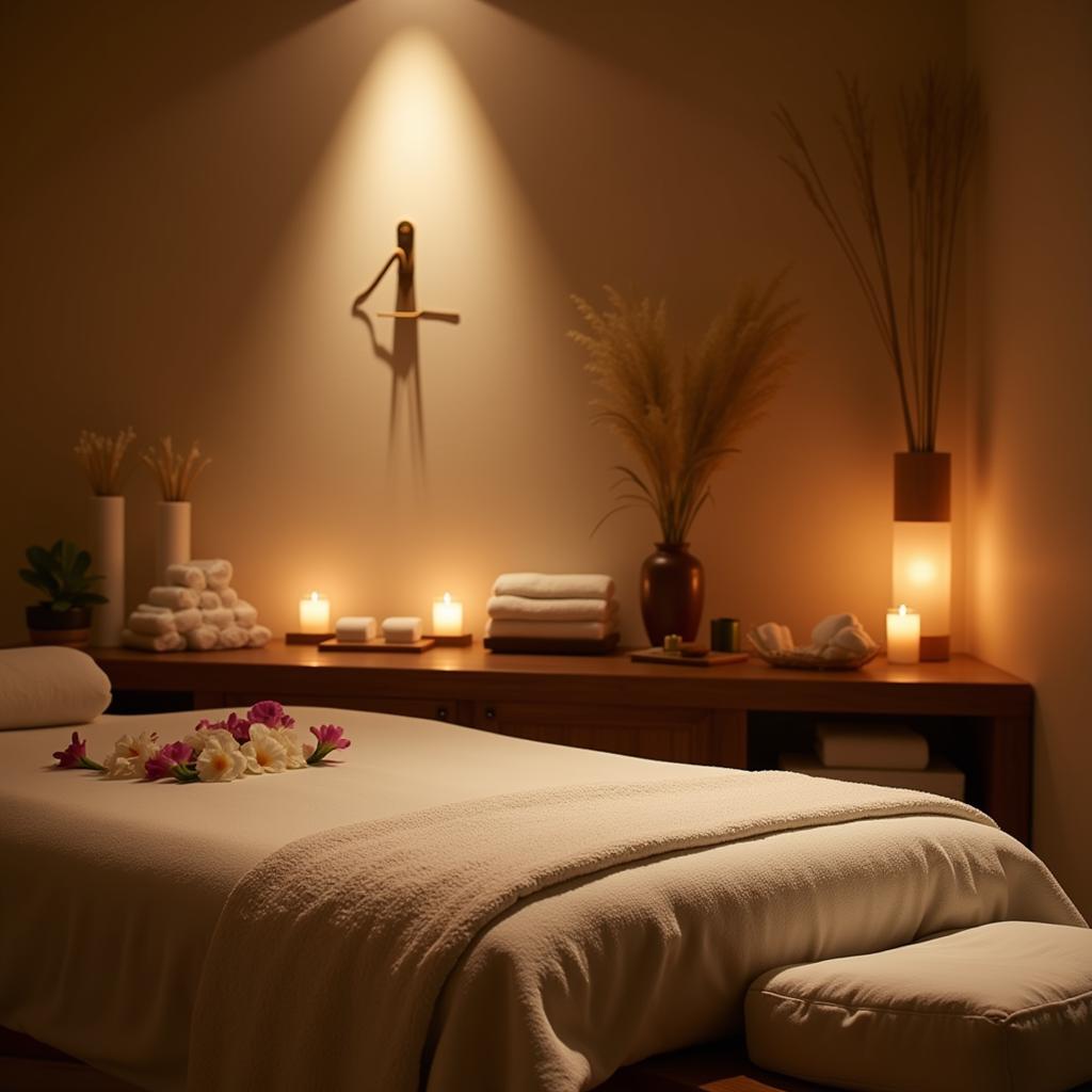 Ayurvedic Massage Setting