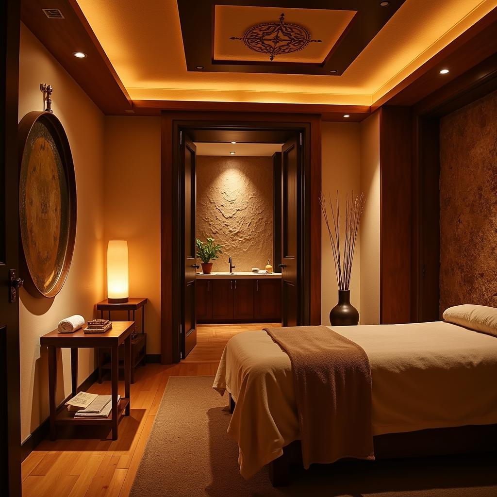 Ayurvedic Spa Interior in Kolkata