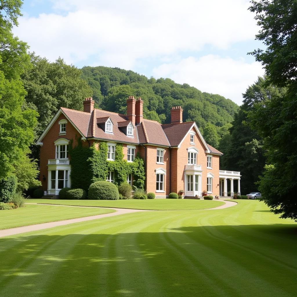 Exterior view of Bailbrook House Spa