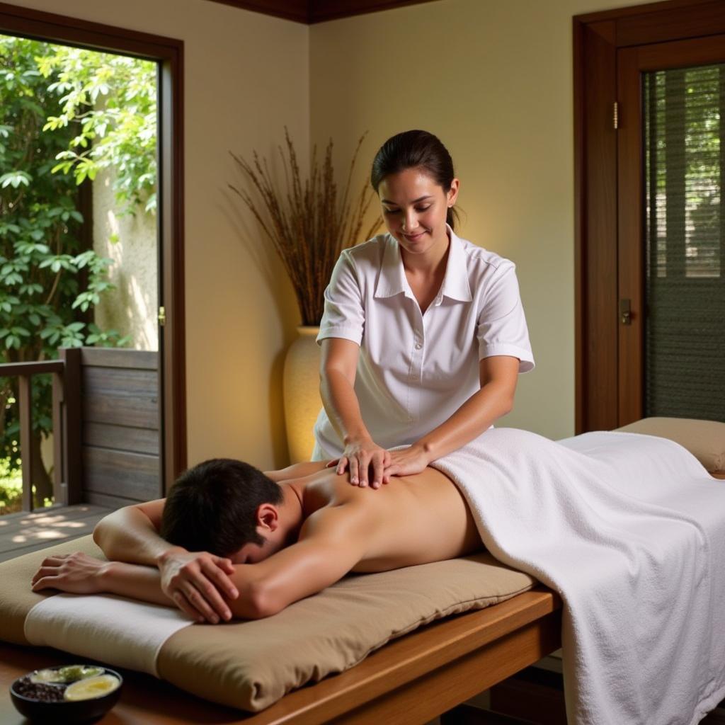 Traditional Balinese Massage at Villa Seminyak Estate & Spa