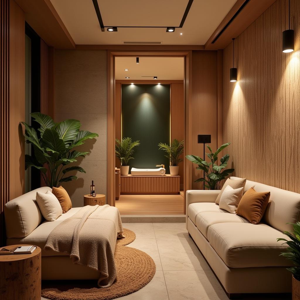 Serene Spa Interior in Bandra West