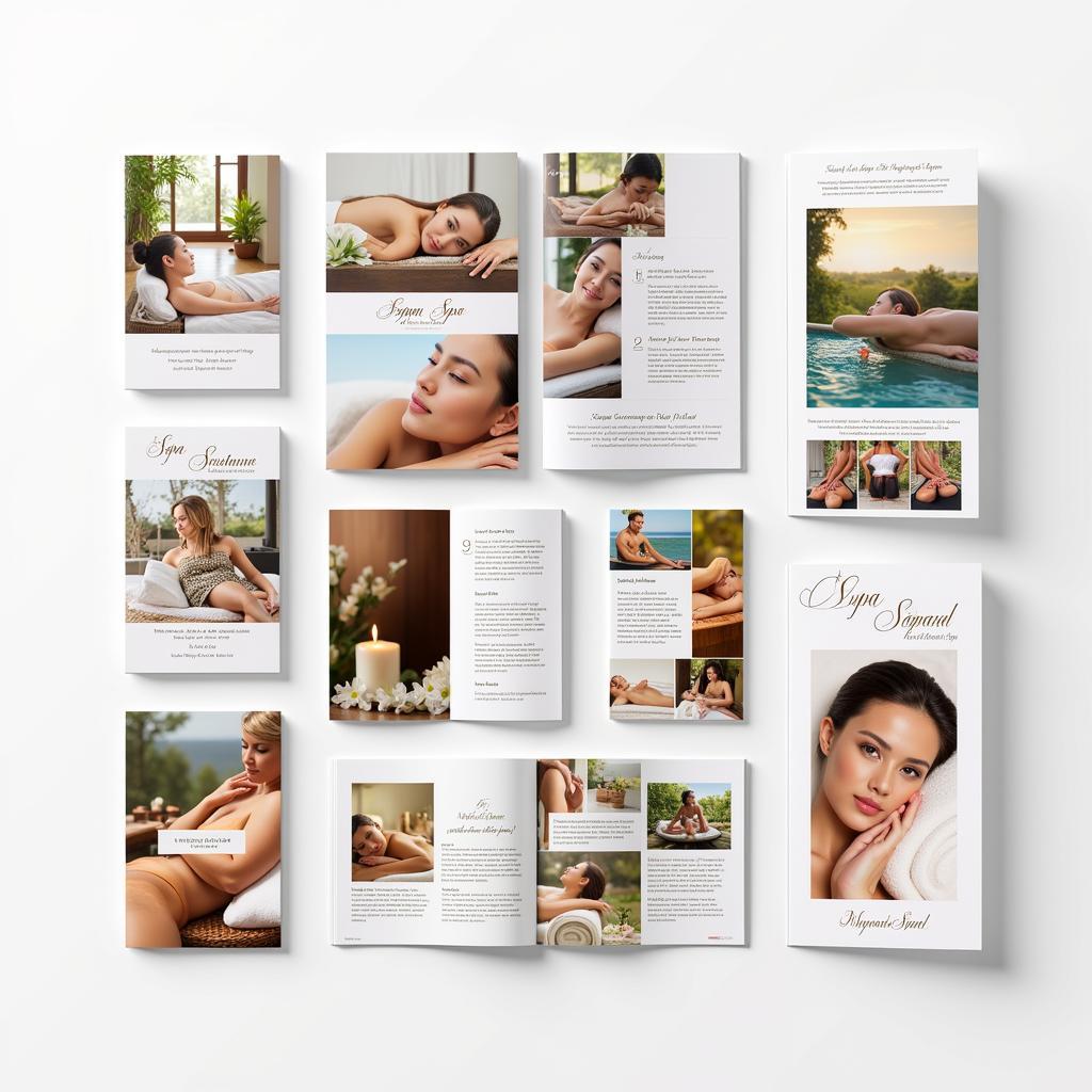 Beauty Spa Brochure Design Inspiration