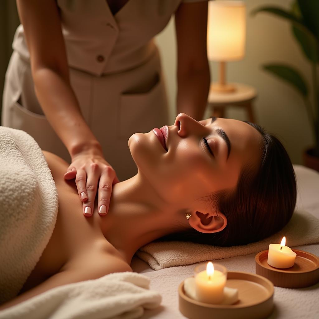 Relaxing spa treatment in Besant Nagar