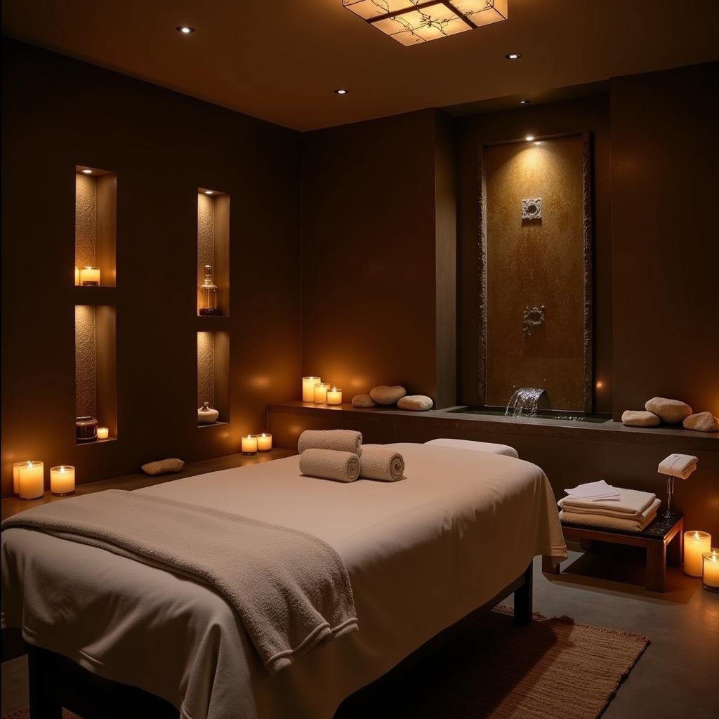 Serene Spa Atmosphere