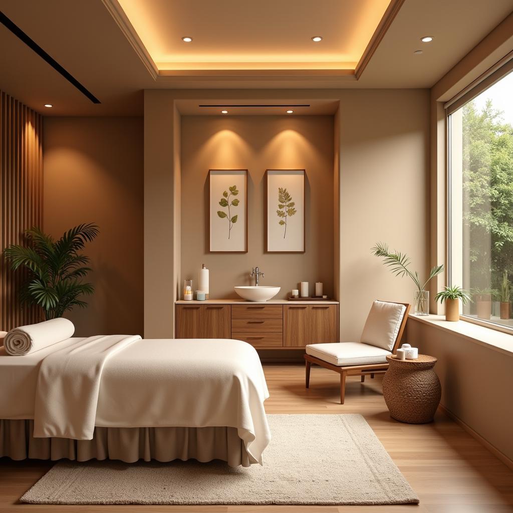 Serene Spa Interior in Calicut Commercial