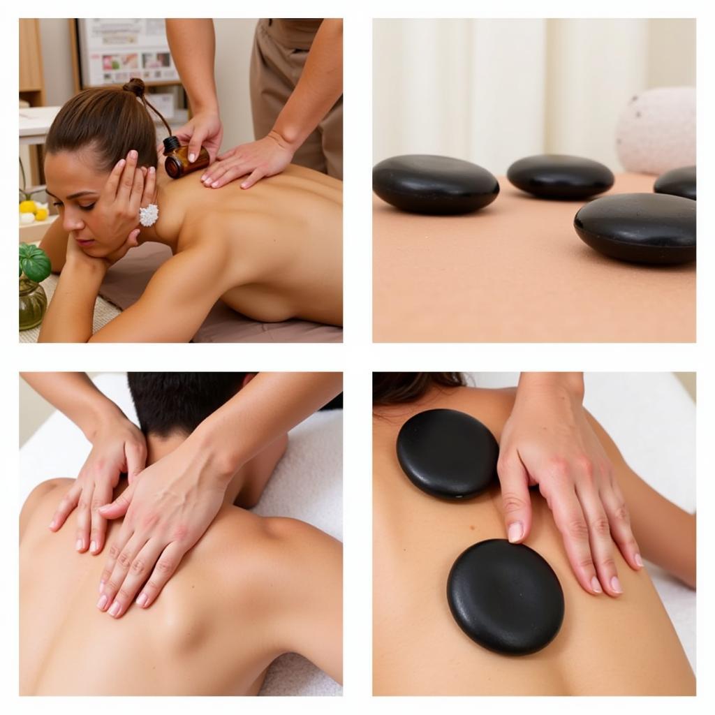 Various massage techniques available in Vapi spas