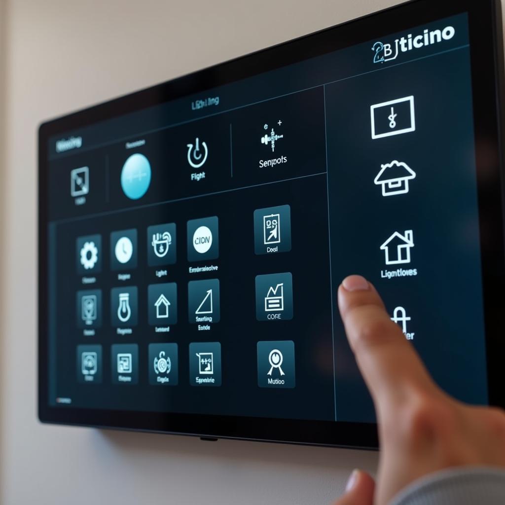 Bticino Smart Home Personalized Control Panel