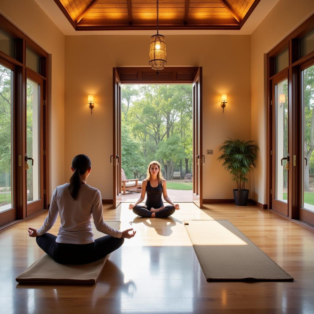 Serene Yoga and Meditation at Cambay Spa & Resort