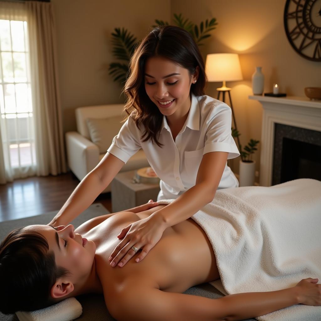 Massage Therapy at the Campus Spa