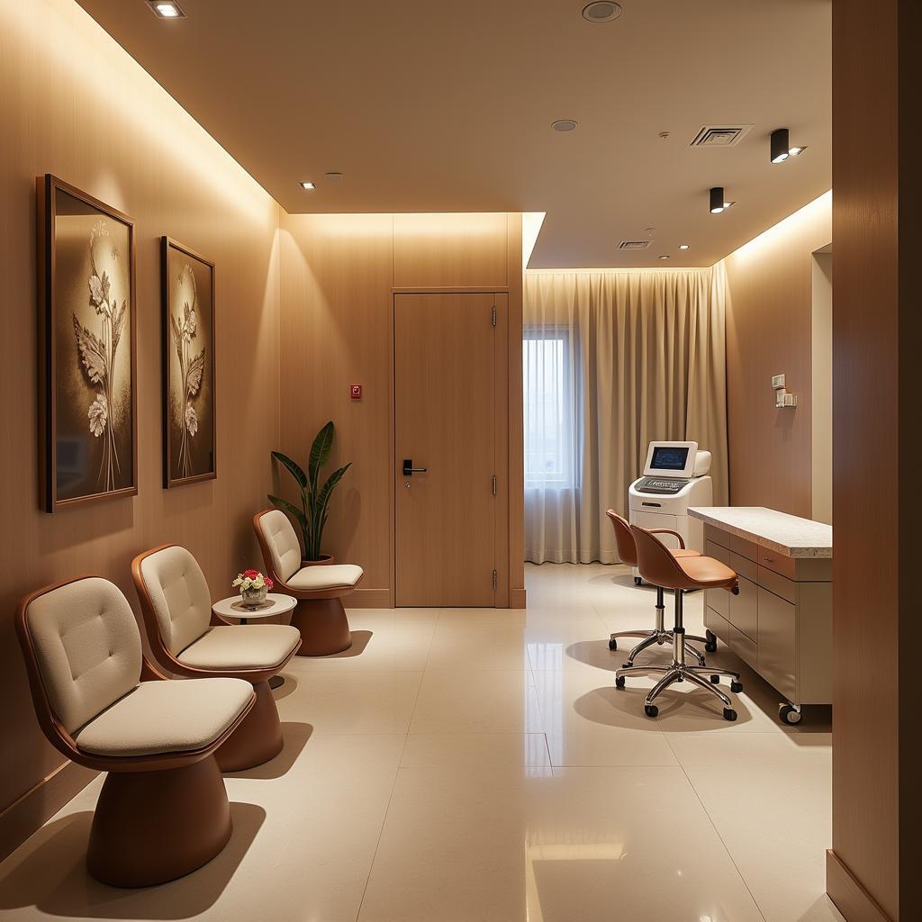 Modern and Luxurious Derma Med Spa Interior in Chennai