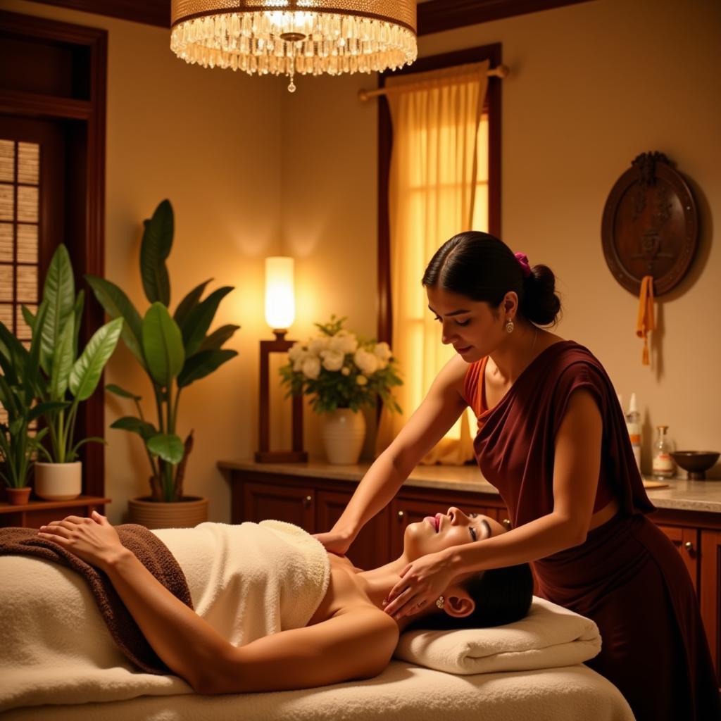 Ayurvedic treatment at a luxurious Chennai hotel spa