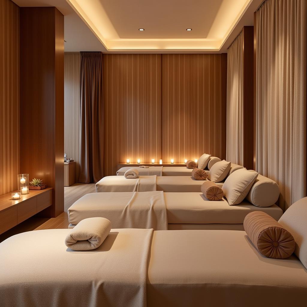 Tranquil Spa Relaxation Area in Colaba