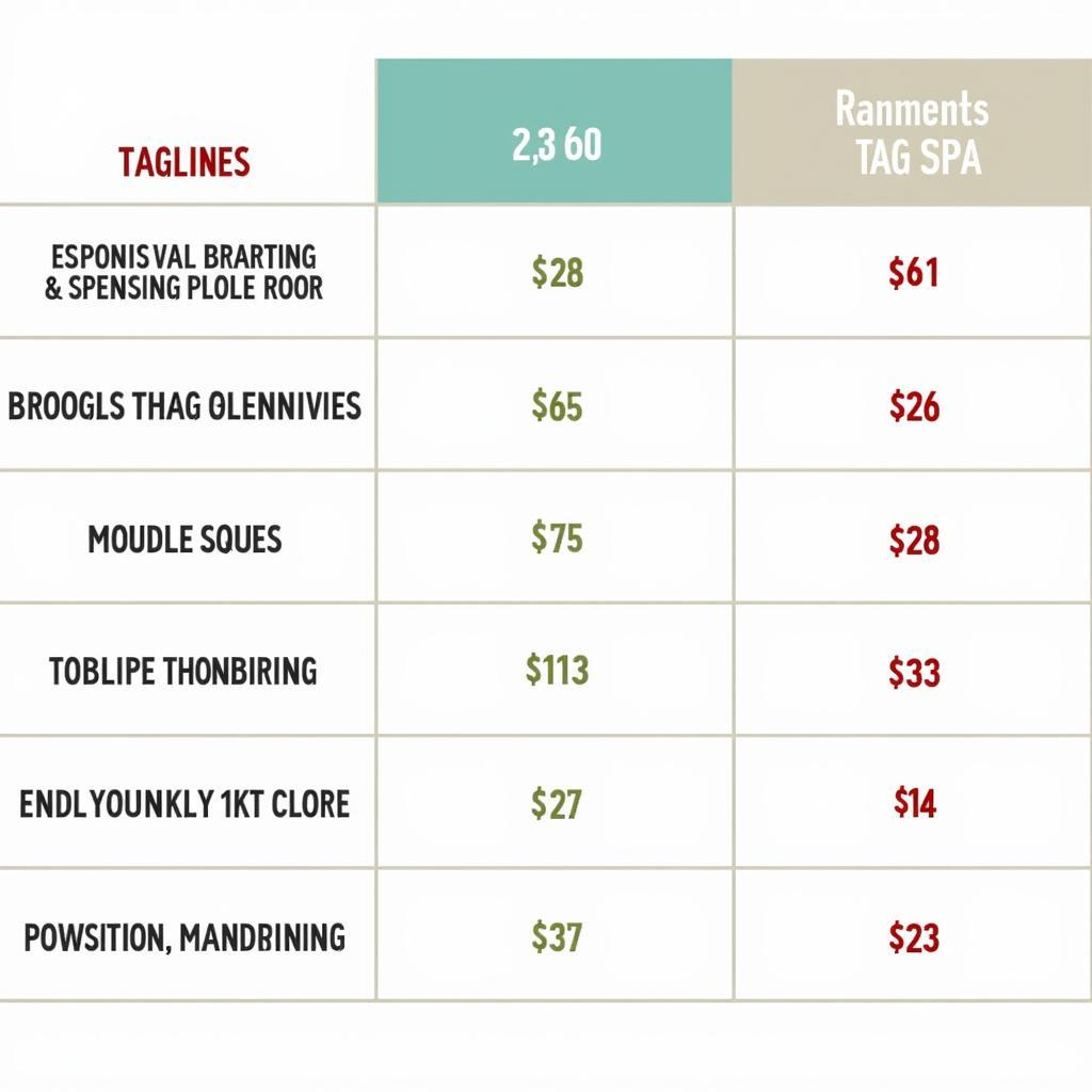 Analyzing Competitor Taglines in the Salon and Spa Industry